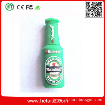Beer Bottle Shaped USB Flash Drive, Bottle Shape USB Stick 512GB, Bottle USB 1GB Cheap